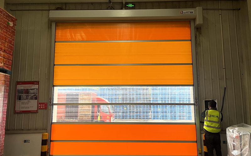食品工厂车间仓库专用的防蚊虫自动开关快速卷帘门插图3
