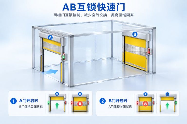 AB互锁门(互锁快速卷帘门)缩略图 AB互锁门(互锁快速卷帘门)缩略图