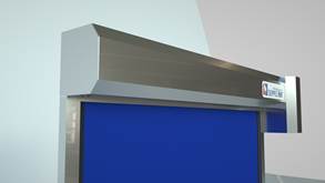 洁净室卷帘门怎么选？美高门业带你了解拉链式PVC快速门的应用与配置插图4