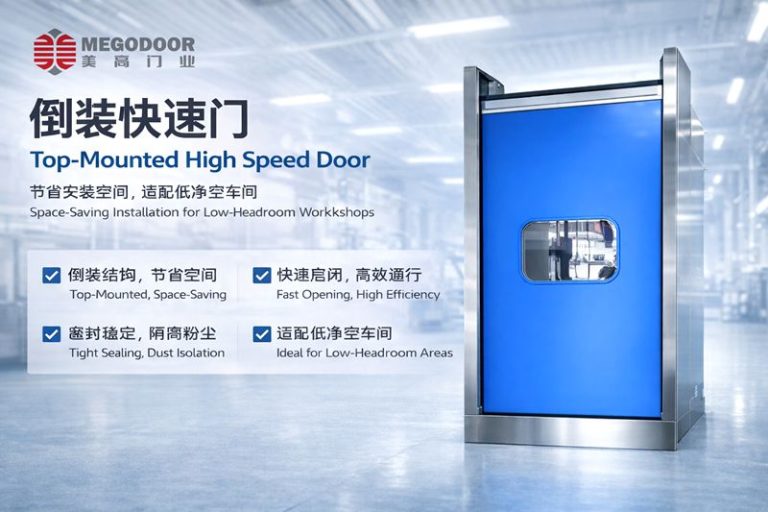 倒装快速卷帘门是什么？南京美高门业为特殊设备场景提供定制化解决方案缩略图