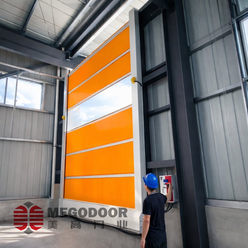 倒装快速卷帘门是什么？南京美高门业为特殊设备场景提供定制化解决方案插图1