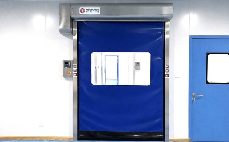 洁净室卷帘门怎么选？美高门业带你了解拉链式PVC快速门的应用与配置缩略图