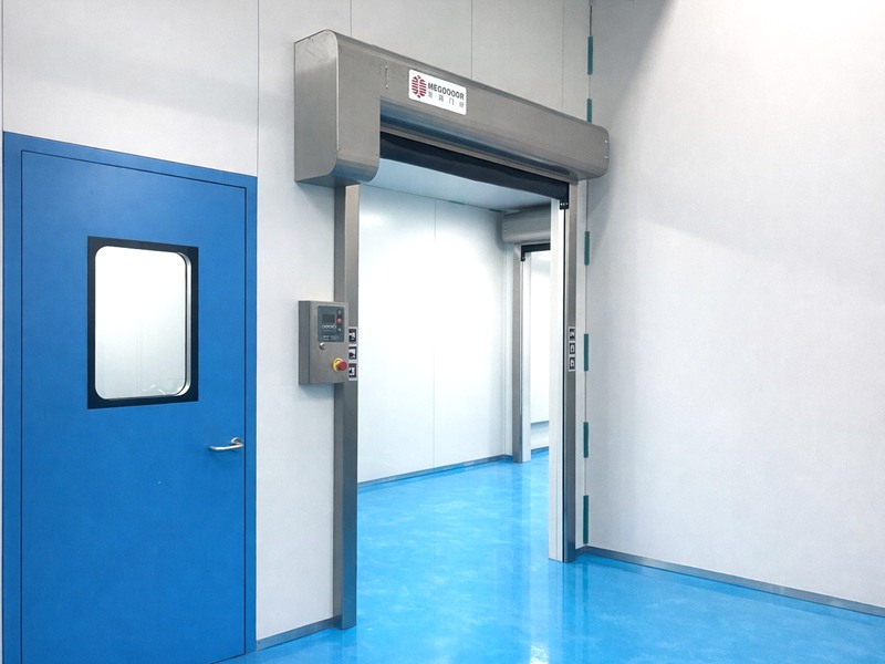知名上市制药企业选择美高洁净室快速门插图